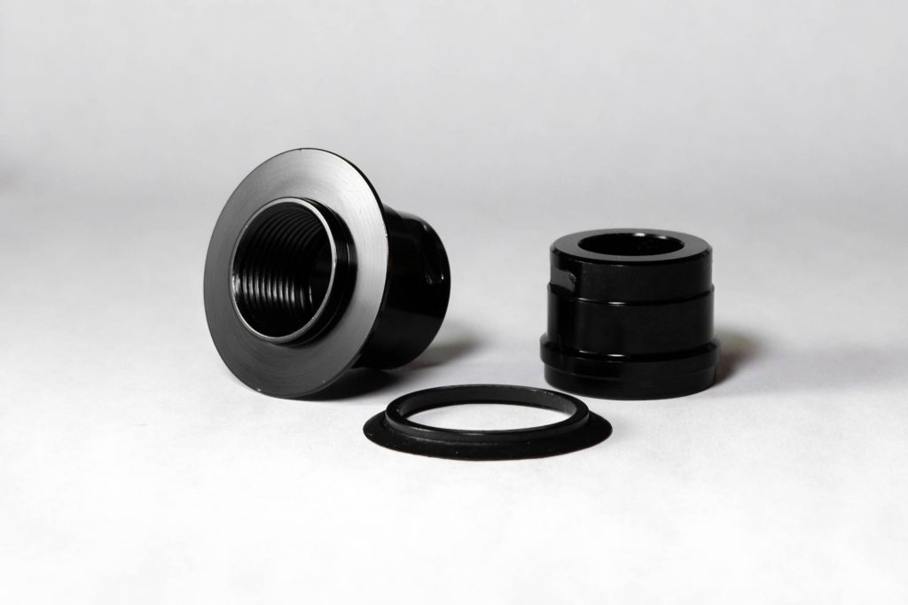 12mm RR end caps 6B steel axle (pair) Woven